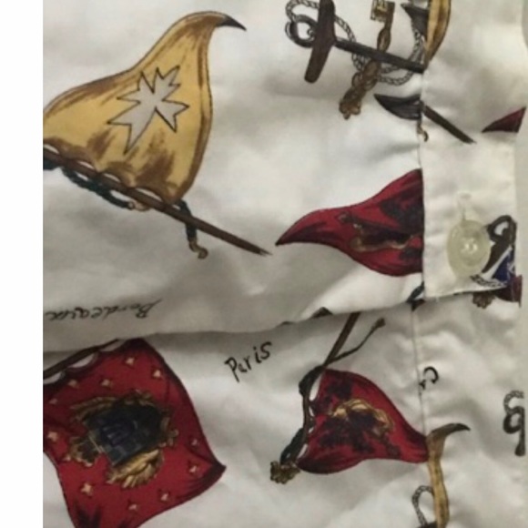 Cottage Tailor World Flags Skirt size 8 Orig Owner Summer - Picture 9 of 16